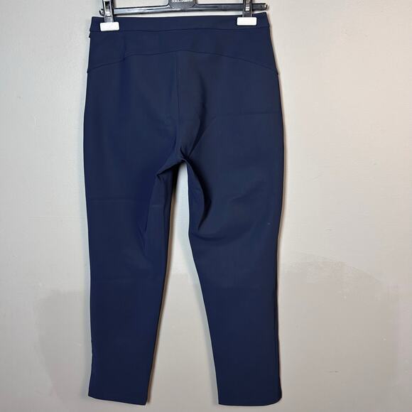 Lululemon pants size 8 tab Lab (?) navy blue work office‎ mid-rise performance - Picture 3 of 14